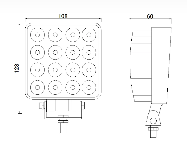 led munkalámpa méret