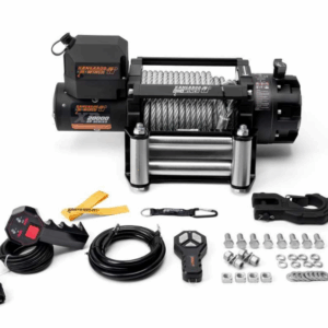 elektromos csörlő 12 Volt drótkötél