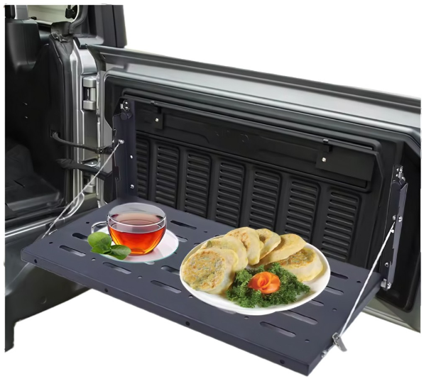 asztal polc tároló kemping túra