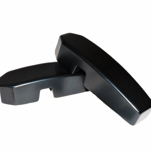 Szélvédőzsanér borítás alumínium fekete pár